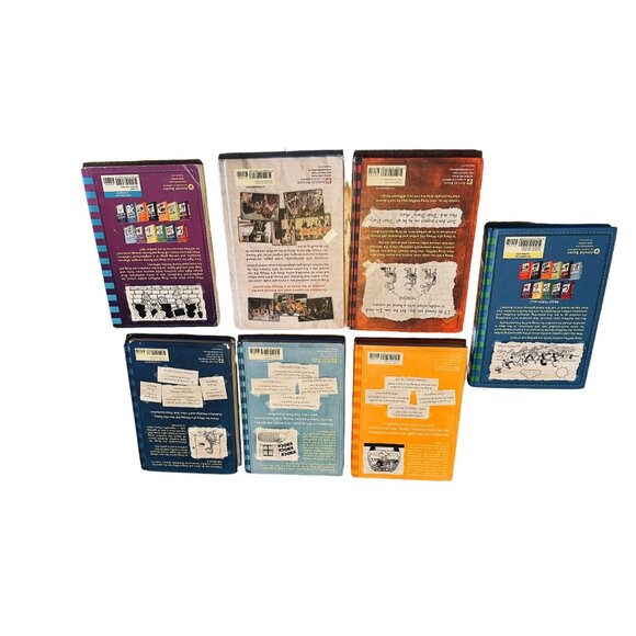 Diary Of A Wimpy Kid Book Lot - 7 Books By Jeff Kinney  Hardcover Set Includes M - Picture 11 of 11